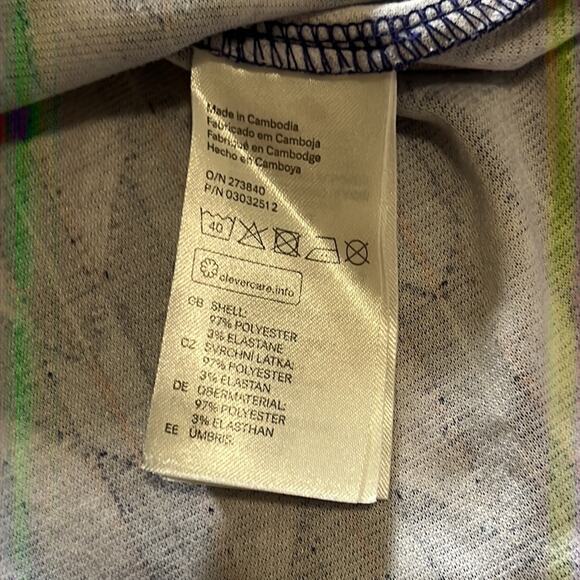 Divided H&M Colorful Print Knit Fit and Flare Dress - Picture 6 of 9